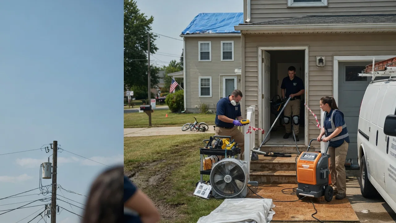 Water Damage Repair in Linden, IN near me